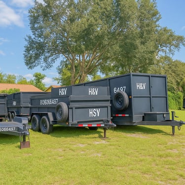 Dumpster and Flatbed Trailer Rental Tampa
