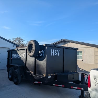 7x14 Dumpster Trailer Rental Tampa