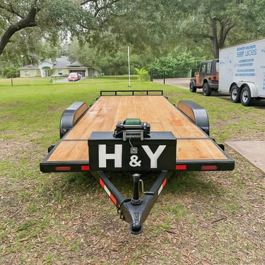 Flatbed Trailer rental Tampa