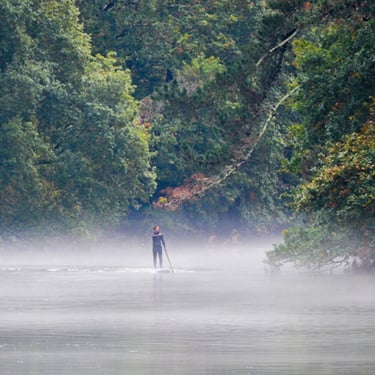 paddle surf en cedeira y villarrube , xeoparque cabo ortegal