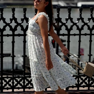 My Daughter modeling on the river bank of Budapest, Hungry