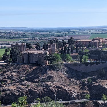 The view across the city of Toledo, Spain