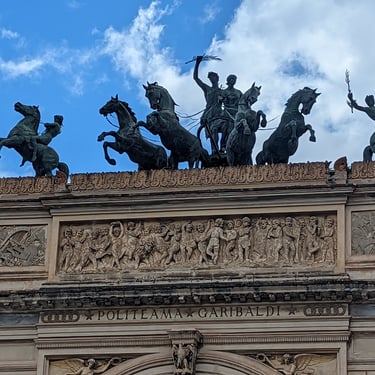 The Politeama in Palermo, Italy