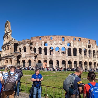 The Colosseum  in Rome, Italy