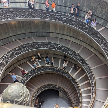 staircase in the Vatican