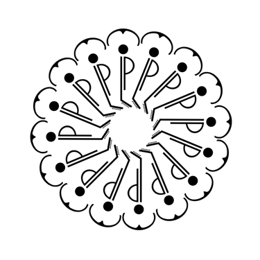 Logotipo de Roseta de Paco Lomeña