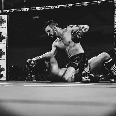 alt="photographe événement professionnel soirée boxe"