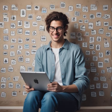 Portrait of a middle-aged man smiling confidently in a professional setting.