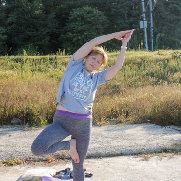 participant of holistic wellness retreat