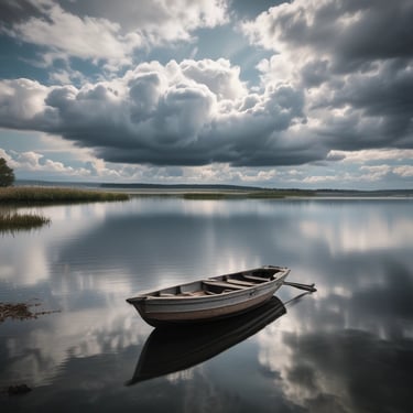 A flat lay of natural skincare products on a wooden table with soft sunlight filtering through.