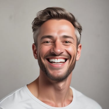A smiling middle-aged man standing outdoors with a clear Nebraska sky in the background.