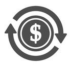 Transparent pricing icon