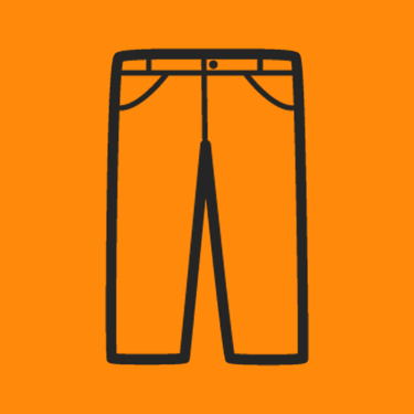 litbuy spreadsheet pants shorts category icon for streetwear bottoms