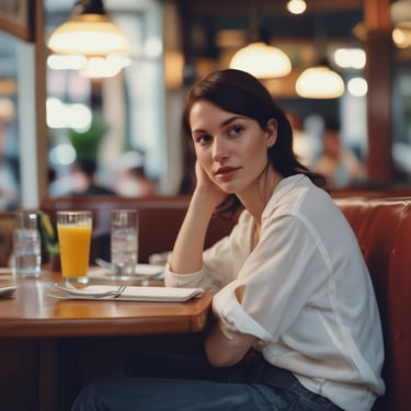 Portrait of a confident woman smiling, symbolizing empowerment through knowledge.