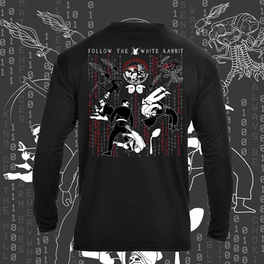 Matrix Theme Jiu-jitsu rash guard