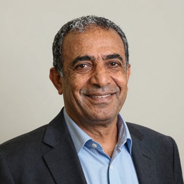 woman wearing black crew-neck shirt