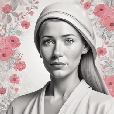 a person wearing a t-shirt with a skull and crossbones with Jack Daniel's in the background