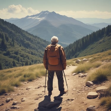 Photo of a focused man using a tablet in a bright, modern workspace.