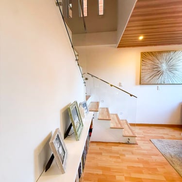 Sala de la casa dúplex en venta en Amagá Antioquia.