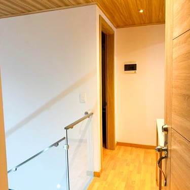 Corredor de la casa dúplex en venta en Amagá Antioquia.