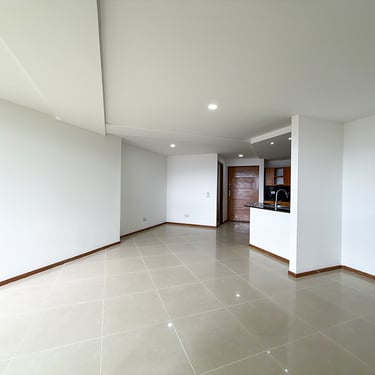 Sala comedor del apartamento de 110m2 en venta en Sabaneta Antioquia