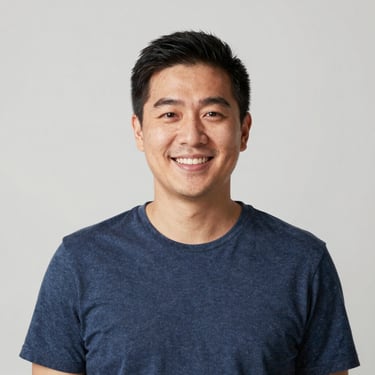 man standing near balcony