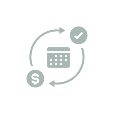 Monthly calendar to project rental income for DSCR loan underwriting. 