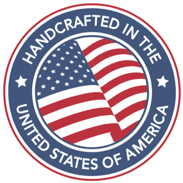 Handcrafted in the United States of America badge