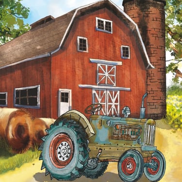 Children's Book Illustration | THE UCKY MUCKY DUCK