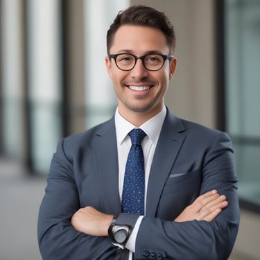 A professional headshot of a smiling businesswoman in a modern office setting.