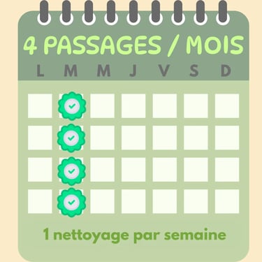 Carte Formule Confort – service de ramassage canin hebdomadaire et flexible