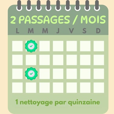 Carte Formule Essentielle – entretien de base du jardin avec ramassage canin régulier