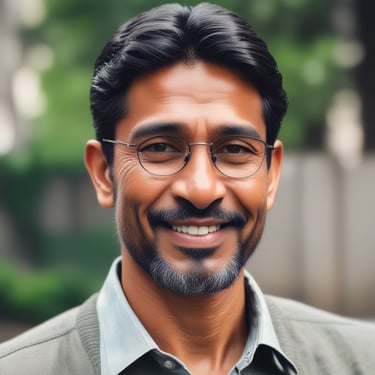 man standing near balcony