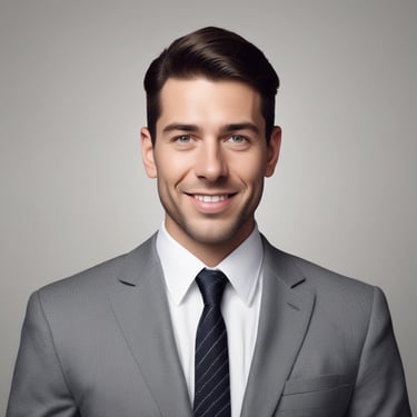 Photo of a satisfied businesswoman smiling while holding a clipboard in a warehouse setting.