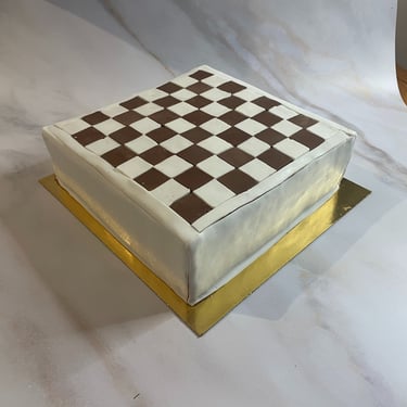 gateau damier lille