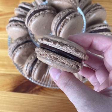 macarons chocolat lille