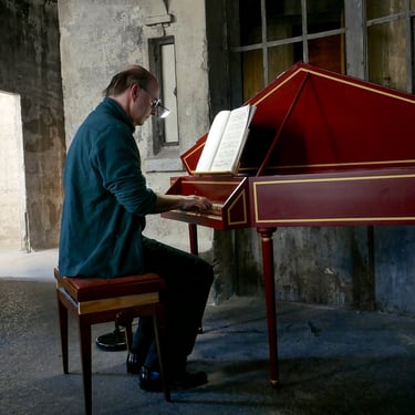 Olivier LEGUAY au clavecin à la Vapeur , Oyonnax (01) ,18/09/2022
