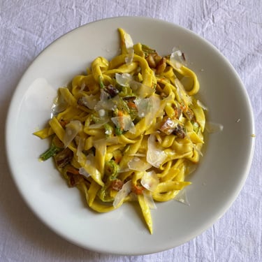 Handamade Tagliolini Primavera 
