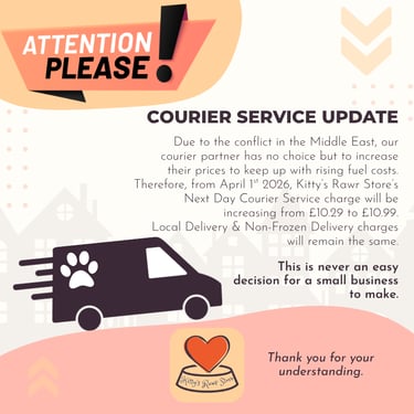Update to Kitty's Rawr Store's Courier Service