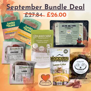 September Special Bundle Deal for Cats at Kitty's Rawr Store