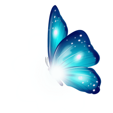 Awakened Stories Blue Butterfly