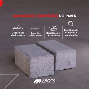 Paver retangular 