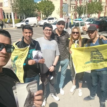 Partido Liberar de Puerto Madryn. Javier Milei