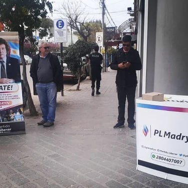 Partido Liberar de Puerto Madryn. Javier Milei