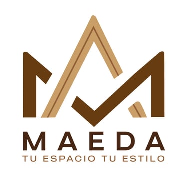 logo maeda muebles ecuador a logo for a business that is a logo for a company maeda