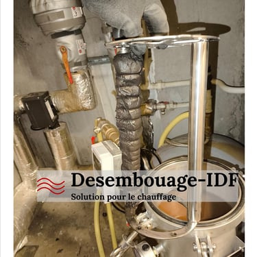 Nettoyage complet du réseau de chauffage dans un immeuble haut de seine 92