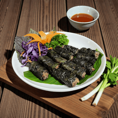 Chả lá xương sông