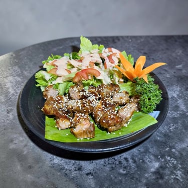 Chẳng dừng nướng salad - Món ngon tại nhà hàng Bếp Dì Toàn