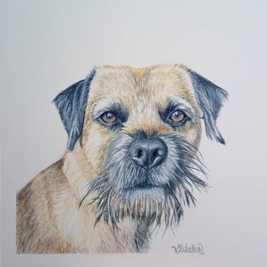 Pet Portrait, painting