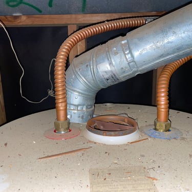 water heater inspection